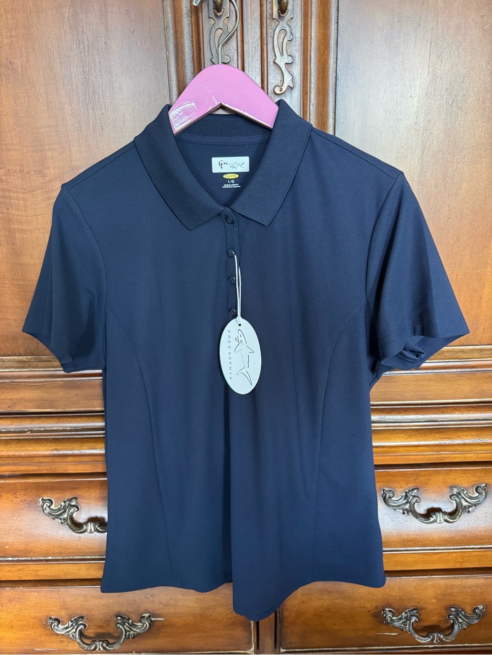 Greg Norman Navy Women’s Play Dry Golf Polo
